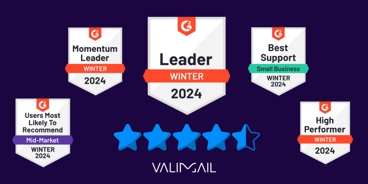 G2 Winter 2024 Valimail Shines in DMARC Category Valimail