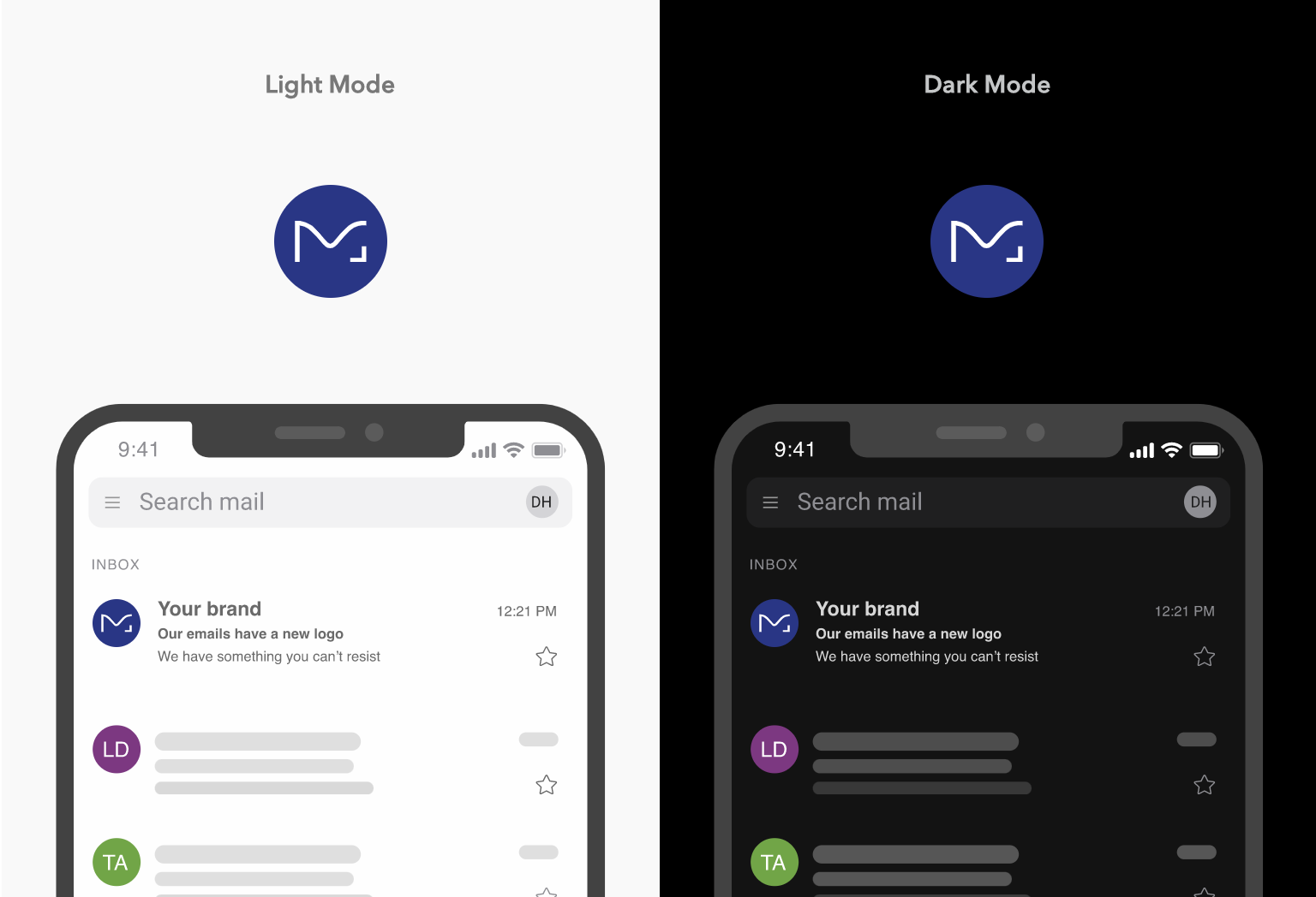 light mode vs dark mode