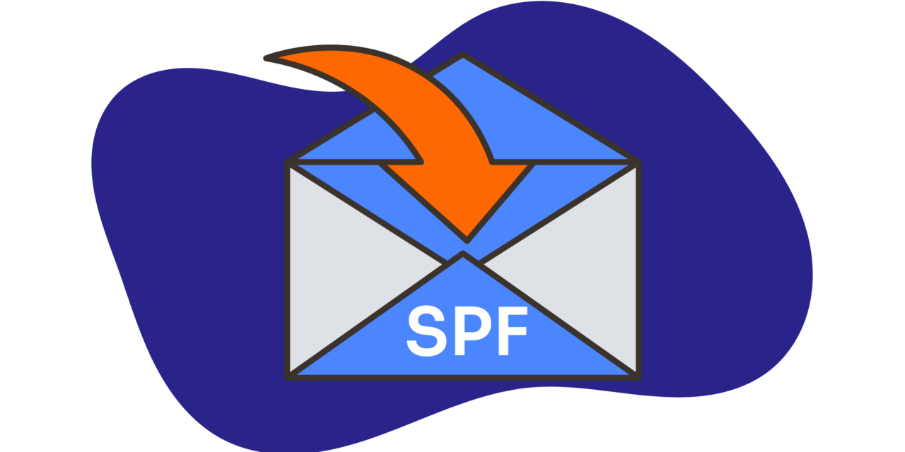 SPF example. Left text reads "How SPF works: Receiver validates the sender against the IP whitelist associated with the  domain from the SMTP envelope".  Right text reads" But messages passing SPF can still be spoofed: Receivers only check the  domain and this may not match the domain people see in the visible  field, as in the example below".